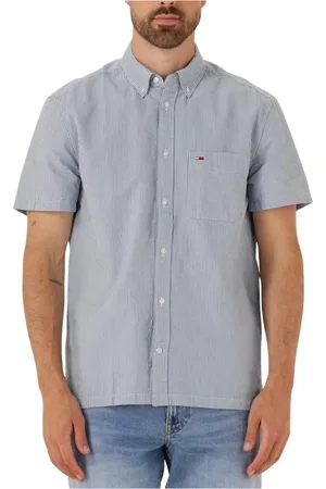 Tommy Hilfiger Heren, Overhemden, Blauw, Maat: 2XL