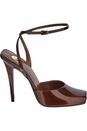 Saint Laurent Dames, Schoenen, Bruin, Maat: 37 1/2 EU