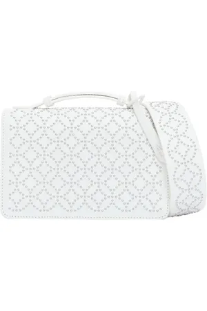 Alaïa Dames, Pre-owned, Wit, Maat: ONE Size Leer