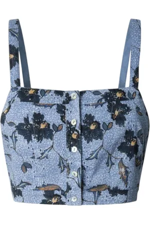 Pepe Jeans Dames, Tops, Blauw, Maat: XS