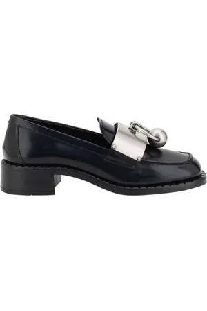 Prada Dames, Schoenen, Zwart, Maat: 40 EU Leer
