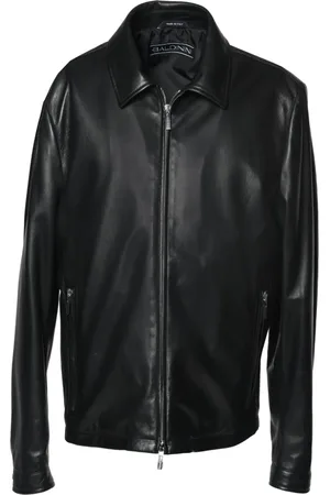 BALDININI Heren, Jassen, Zwart, Maat: 2XL Leer