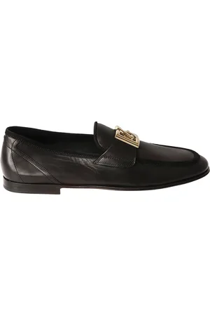 Dolce & Gabbana Heren, Schoenen, Zwart, Maat: 40 EU Leer