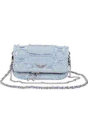 Zadig & Voltaire Dames, Tassen, Blauw, Maat: ONE Size Denim