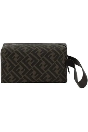 Fendi Heren, Tassen, Bruin, Maat: ONE Size