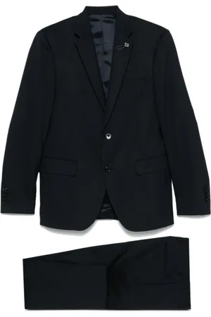 LARDINI Heren, Pakken, Blauw, Maat: XL