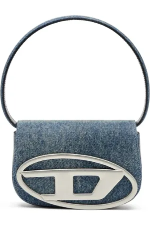 Diesel Dames, Tassen, Blauw, Maat: ONE Size Katoen