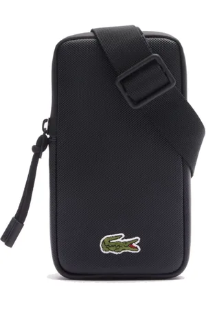 Lacoste Heren, Tassen, Zwart, Maat: ONE Size Piqué