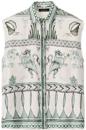 Fabiana Filippi Dames, Blouses & Shirts, Veelkleurig, Maat: L Zijde