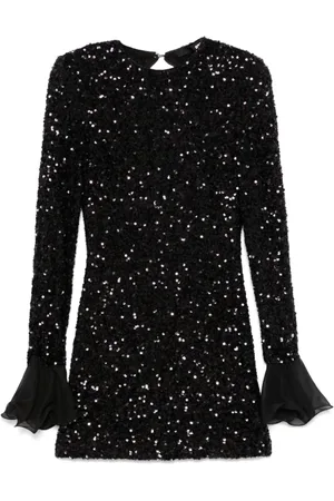 ROTATE Dames, Jurken, Zwart, Maat: XL
