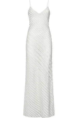 AMEN Dames, Jurken, Wit, Maat: S Viscose