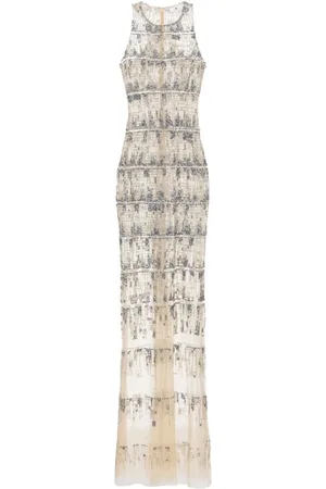 Elisabetta Franchi Dames, Jurken, , Maat: XL Tulle