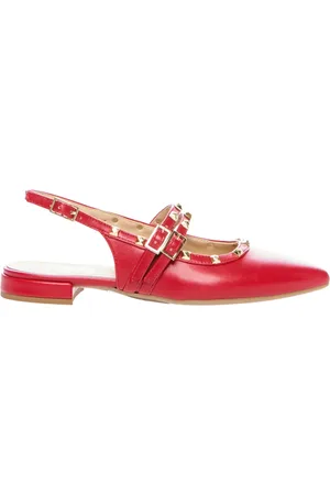 OVYE Dames, Schoenen, Rood, Maat: 38 EU