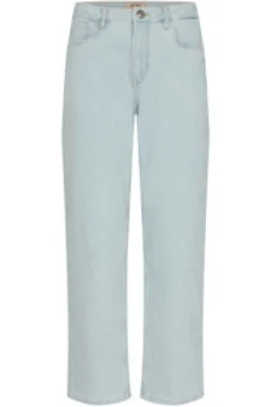 Mos Mosh Dames, Jeans, Blauw, Maat: W26 Denim