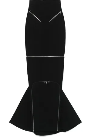 Rick Owens Dames, Rokken, Zwart, Maat: S