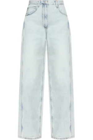 IRO Dames, Jeans, Blauw, Maat: S Katoen