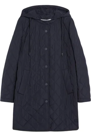 Max Mara Dames, Mantels, Blauw, Maat: S