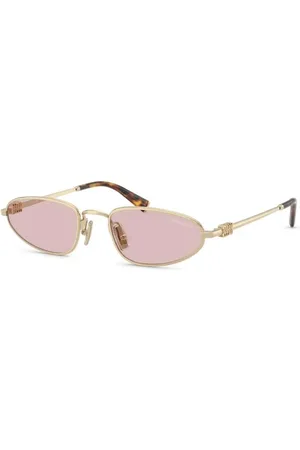 Miu Miu Dames, Accessoires, Geel, Maat: 52 MM