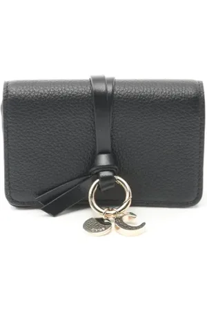 Chloé Dames, Pre-owned, Zwart, Maat: ONE Size Leer