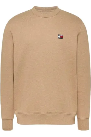 Tommy Hilfiger Heren, Sweatshirts & Hoodies, Bruin, Maat: L Katoen
