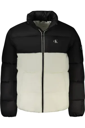 Calvin Klein Heren, Jassen, Wit, Maat: S Poliester