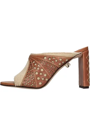 Maison Skorpios Dames, Schoenen, Bruin, Maat: 39 EU