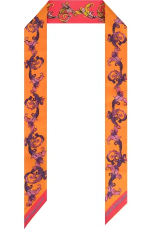 VERSACE Dames, Accessoires, Oranje, Maat: ONE Size Zijde