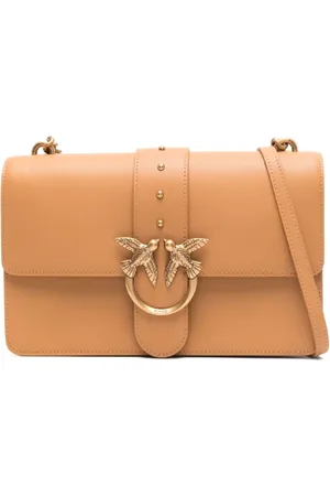 Pinko Dames, Tassen, Oranje, Maat: ONE Size Leer
