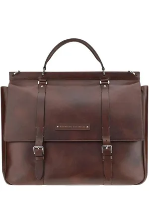 Brunello Cucinelli Heren, Tassen, Bruin, Maat: ONE Size