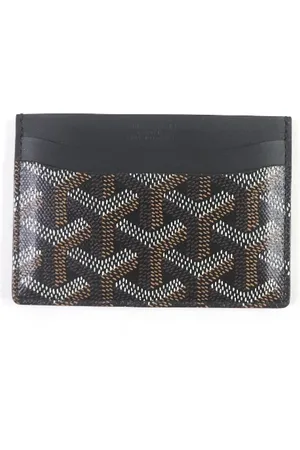 GOYARD Heren, Pre-owned, Zwart, Maat: ONE Size Leer