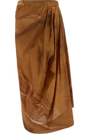 GENTRYPORTOFINO Dames, Rokken, Bruin, Maat: XS