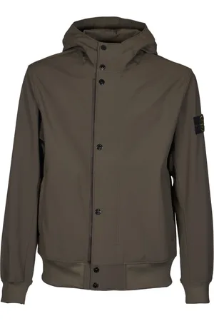 Stone Island Heren, Jassen, Groen, Maat: S Poliester