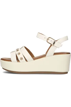 Inuovo Dames, Schoenen, Wit, Maat: 42 EU Leer