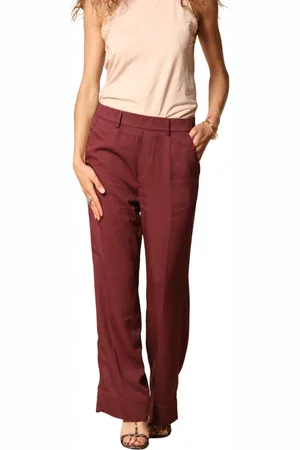 Masons Dames, Broeken, Rood, Maat: S Modal