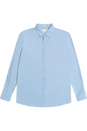 GIANNI LUPO Heren, Overhemden, Blauw, Maat: 2XL