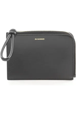 Jil Sander Dames, Pre-owned, Zwart, Maat: ONE Size Leer
