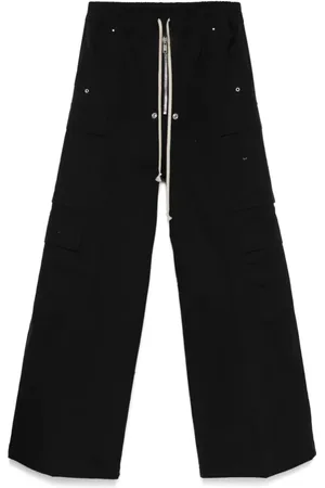Rick Owens Heren, Broeken, Zwart, Maat: XL Katoen