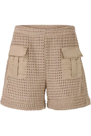 Marc Cain Dames, Korte broeken, Bruin, Maat: XL