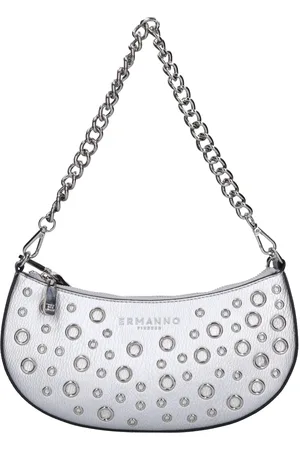 ERMANNO SCERVINO Dames, Tassen, Grijs, Maat: ONE Size Leer