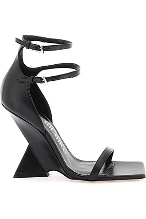 The Attico Dames, Schoenen, Zwart, Maat: 38 EU Leer