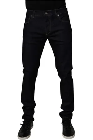 Dolce & Gabbana Heren, Jeans, Zwart, Maat: XL Denim