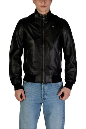 Blauer Heren, Jassen, Zwart, Maat: XL Leer