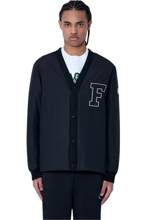 Moncler Heren, Jassen, Zwart, Maat: L Nylon