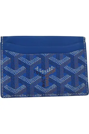 GOYARD Dames, Pre-owned, Blauw, Maat: ONE Size Leer