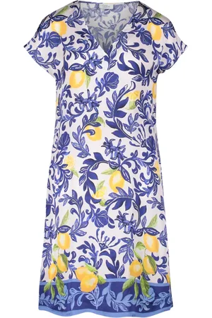 Vera Mont Dames, Jurken, Veelkleurig, Maat: 3XL