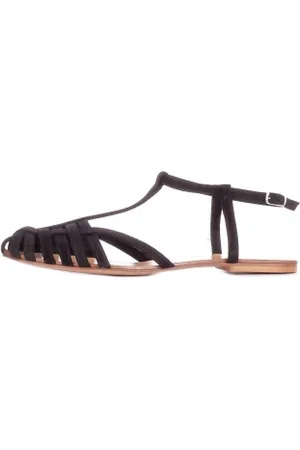 ANNA F. Dames, Schoenen, Zwart, Maat: 40 EU Leer