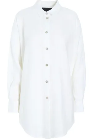 Bitte Kai Rand Dames, Blouses & Shirts, Wit, Maat: M Linnen
