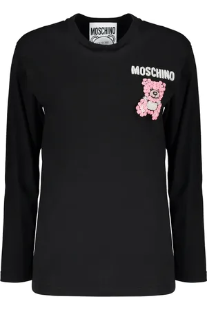 Moschino Dames, Tops, Zwart, Maat: 2XS Katoen