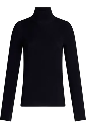 Etro Dames, Truien, Blauw, Maat: S