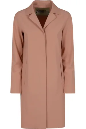 HERNO Dames, Mantels, Roze, Maat: M Polyamide